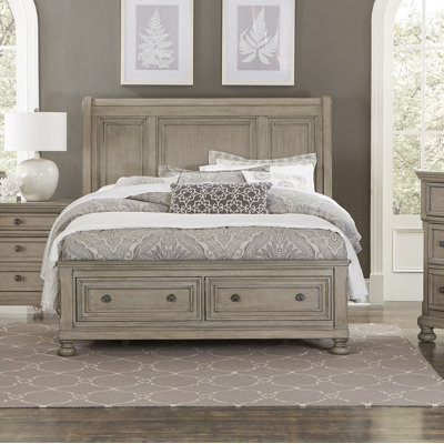 Alek Solid Wood Piece Bedroom Set