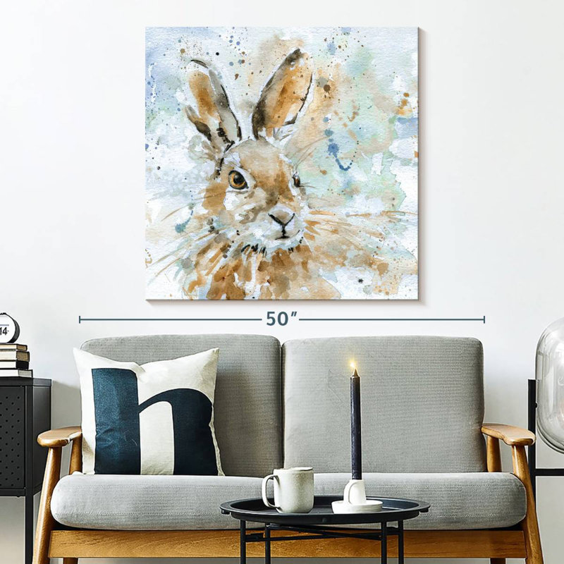Crowle Forest Hare, H 33 po x l 33 po