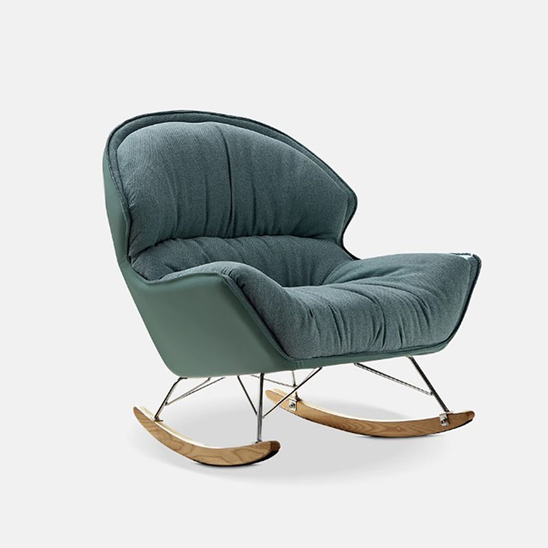 Chaise berçante simple de style italien
