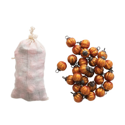 1'' Glass Food & Beverage Holiday Shaped Ornament