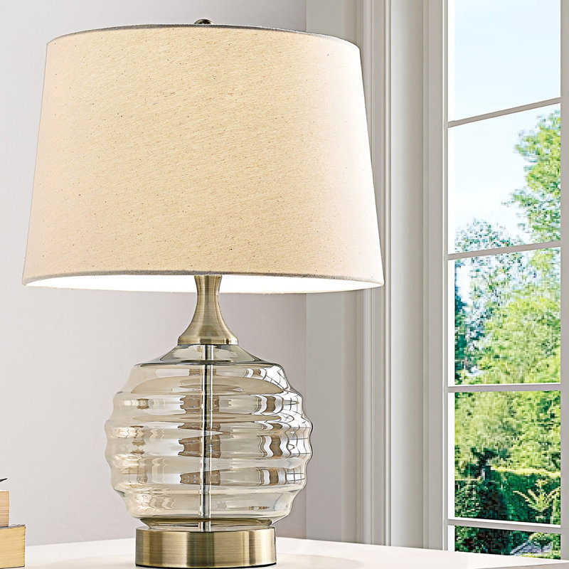 Glass Table Lamp
