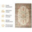 Oriental Machine Tufted Shag Area Rug-1389790844