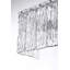 Applique murale en verre 24,5 pouces Rios en chrome-101627382-101627383-101627370