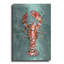  «Aquatic Lobster 1» par Emma Caroline, art mural en métal, 16 po x 24 po-1180076309