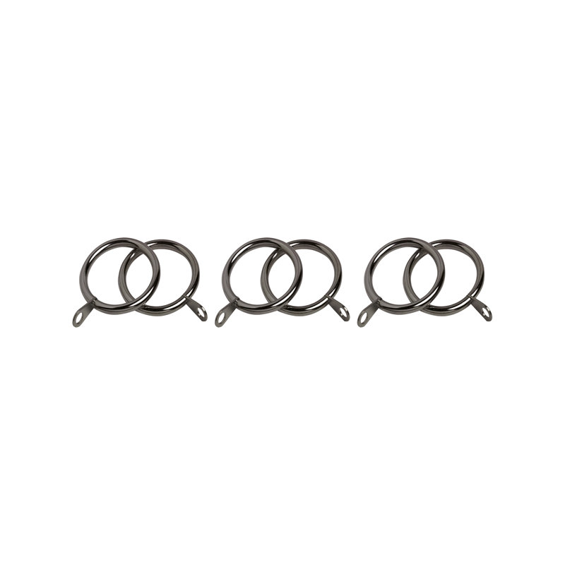 22-25Mm Finesse Unlined Rings PK6, Gunmetal