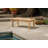 Rectangular Teak Outdoor Coffee Table , 40'' in. W 20'' in. D