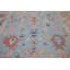 Tapis oriental bleu clair Oushak 9 x 12