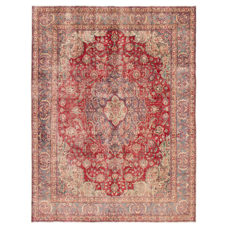 Tapis rouge Antalya 9 pi 6 po x 12 pi 3 po