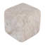 Orbe cube moderne en marbre pour décorations de salon - objet décoratif sculptural pour table, tablette et décoration de salon - beige-398325303