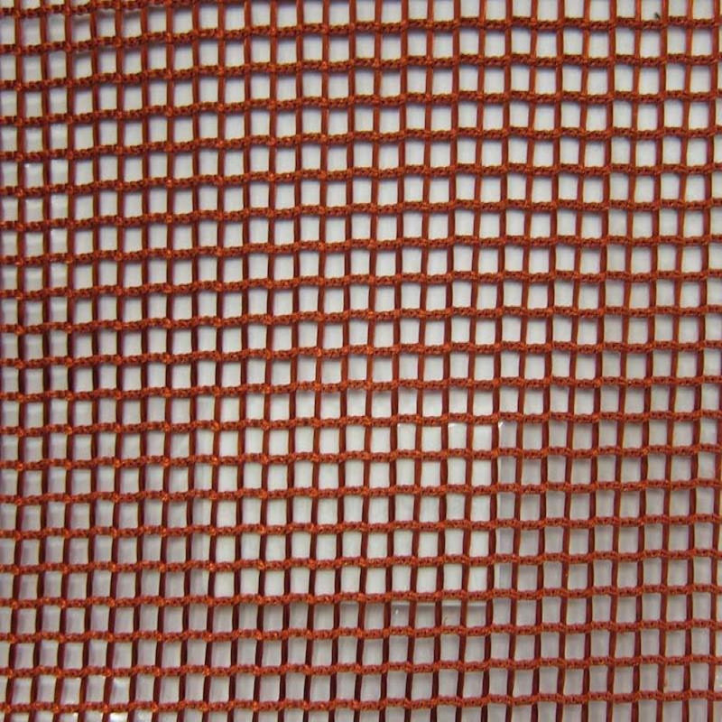Net-Like Sheer | Area Fabric_AREA, Terracotta