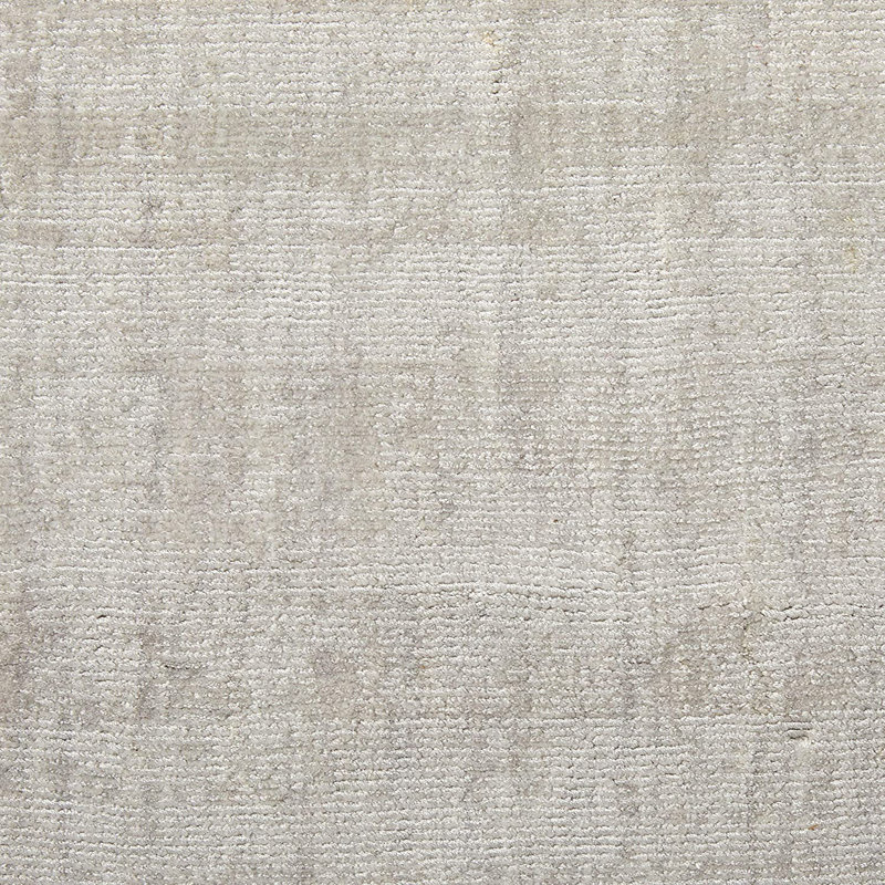 Tapis blanc touffeté à la main Jeppesen, Rectangle 10 pi x 13 pi