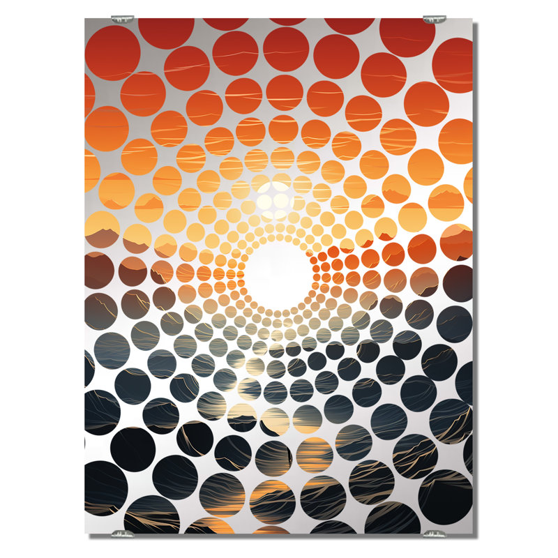 Goldsby - Miroir mural Big Desert MIR140824, 32 po x 24 po