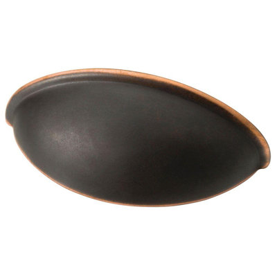 Poignée anneau 1-3 / 4 "Montgomery étain antique