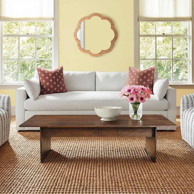 Giedre Solid Wood Single Coffee Table