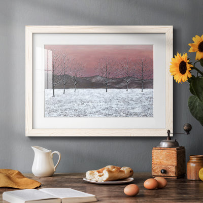 " Sunset Snowfall I "