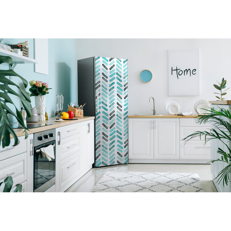 Abstract Door Decal