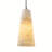 Lyra Natural Alabaster Pendant - Hand-Carved Conical Stone Light | Modern Luxury "Glow" for Kitchen Island, Bedside & Foyer (Gold Finish, Height Adjustable)