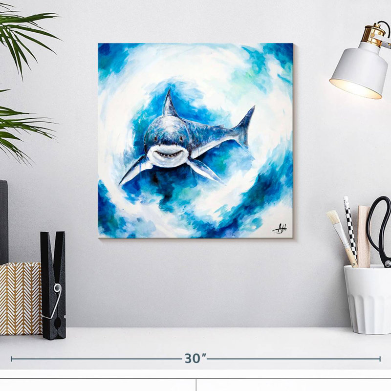 Brampt Signal Shark, 16" H x 16" W