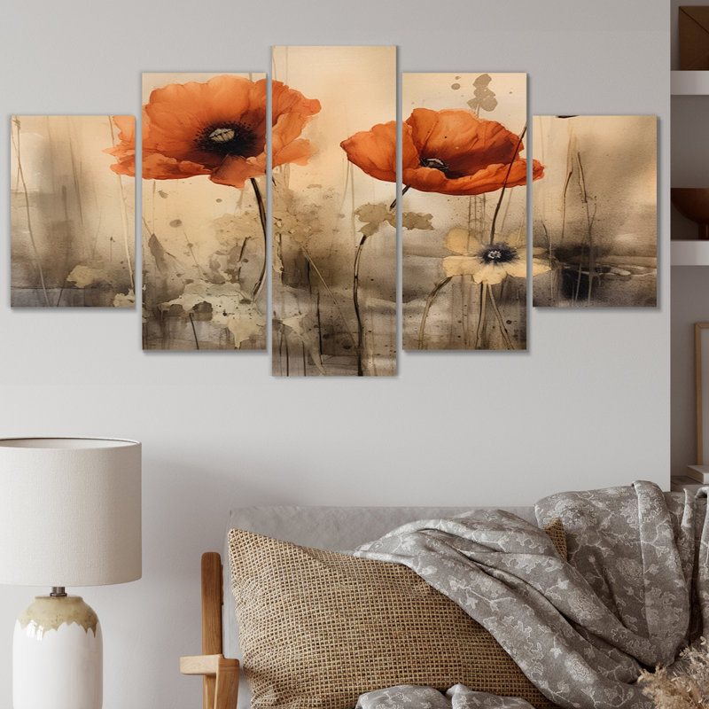 Plants & Flowers Wall Decor on Metal