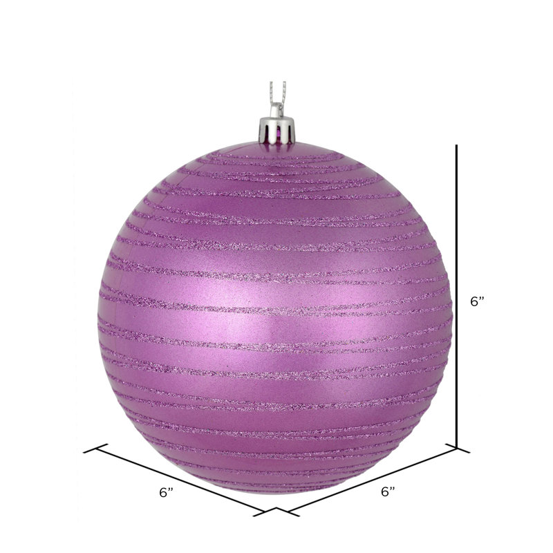 Ornement boule de bonbon, Orchidée