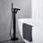 Freestanding Waterfall Tub Filler with Hand Shower-110679730