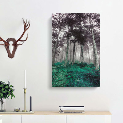 Forest In Russia - Wrapped Canvas