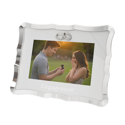 Silver Metal Picture Frame