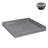 Streamline 36 in. x 36 in. Corner Acrylic Shower Base in Matte Grey with Center Drain, Drain Included-118934349