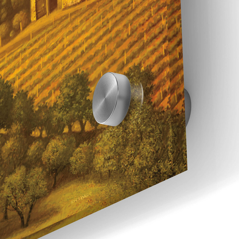 " Tuscan Landscape " by Dan Craig, 24" H x 48" W x 0.2" D