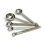 Design Imports 5 -Piece Stainless Steel Measuring Spoon Set