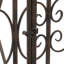 Tonnelle de jardin intérieure en bronze bronze