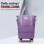 Valise légère pliable extensible à roulettes