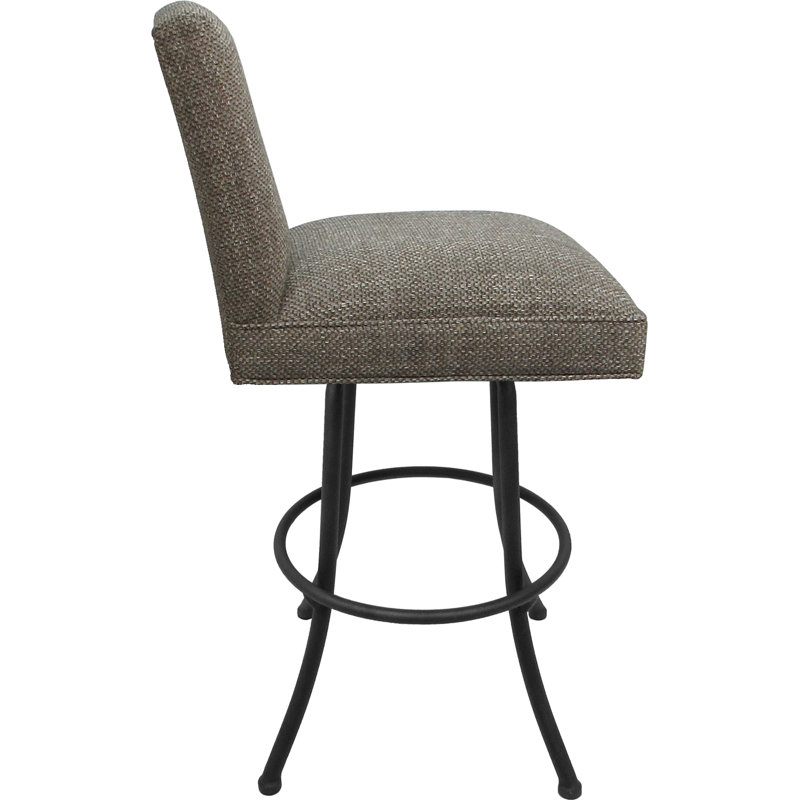Cuve, Black, Brun / Gris, Tabouret de bar (siège d’une hauteur de 34 po)