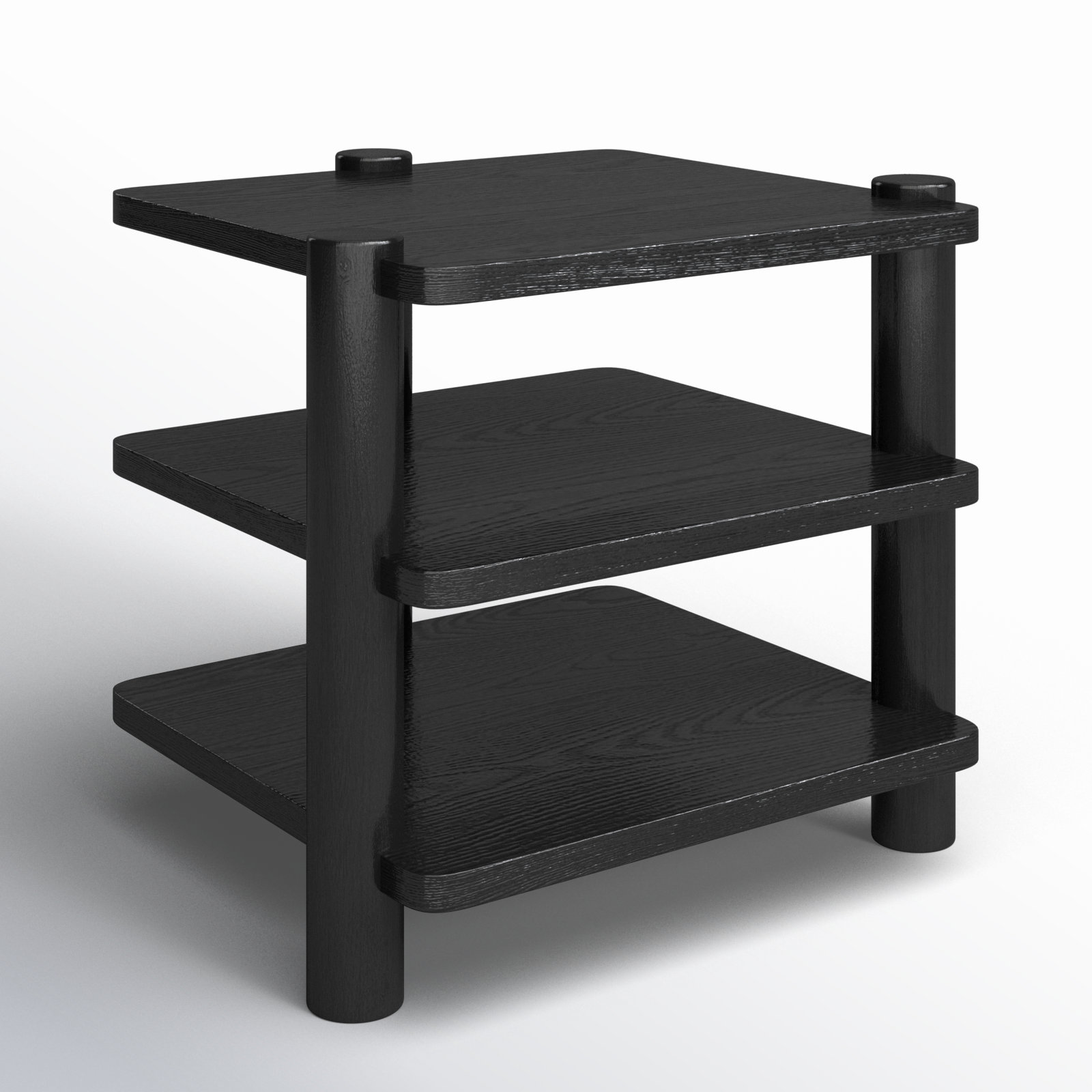 Hepburn 24" End Table, Black