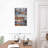 " Lake House Rules Typography Canvas Print " by HomeyNotes Studio-92520121