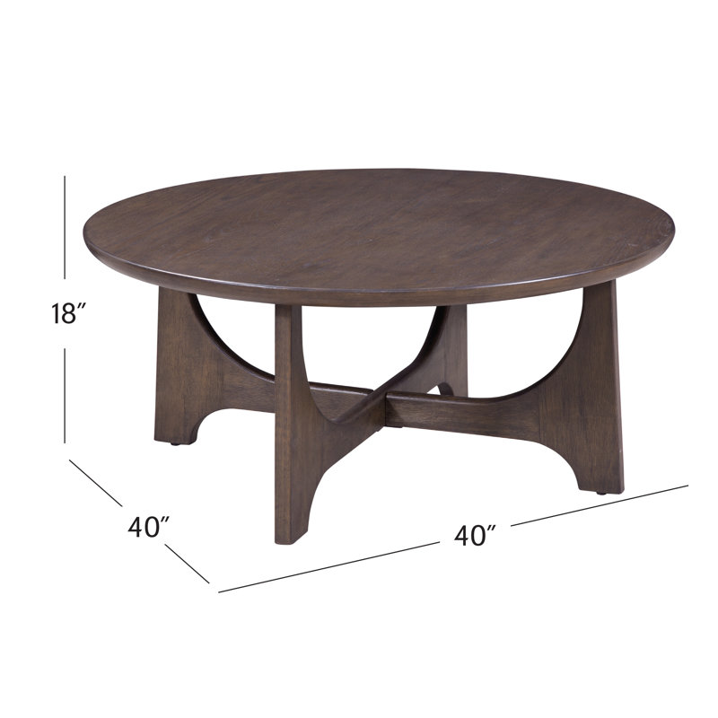 Table basse Alida, Brun