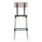 Lazro Commercial Grade Rustic Industrial Style Wood Dining Barstool (Set of 4)-1775509269-1863796273