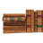 Faux Tan Leather Sport Decorative Book