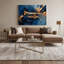 «Music Trompet», art mural sur toile bleue-501656421