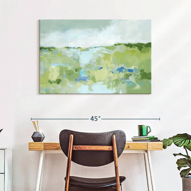 Avery Spring Green I, 26" H x 39" W