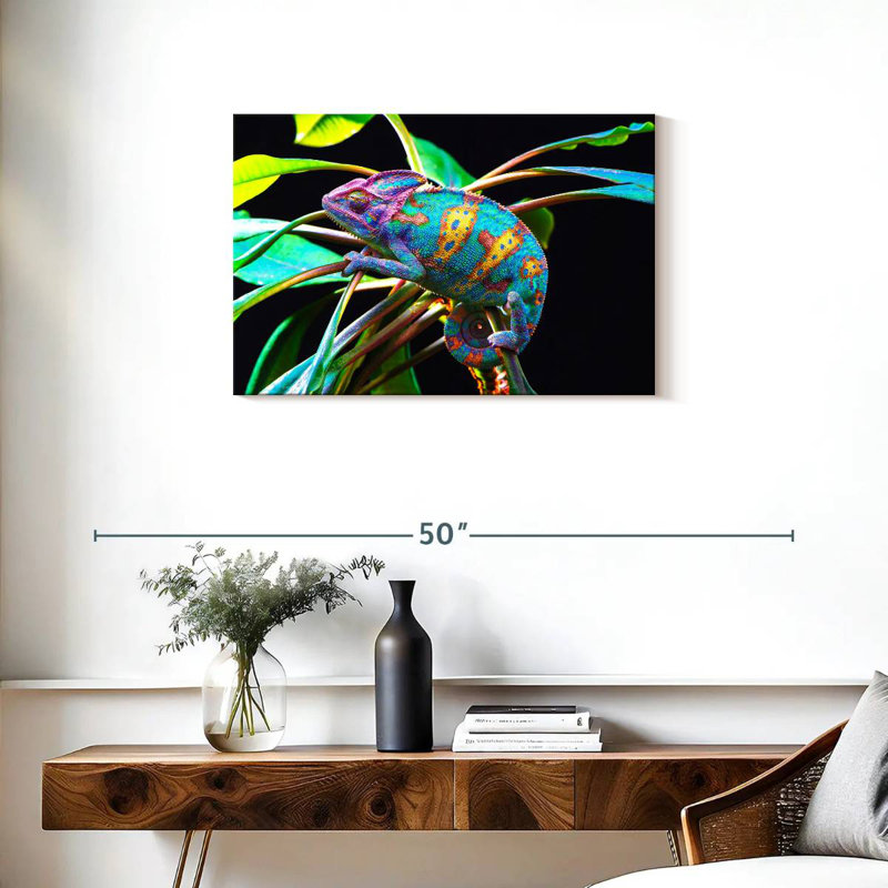Brampt Chameleon, 20" H x 30" W