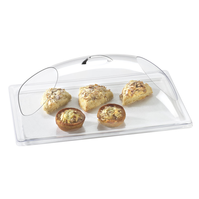 Classic Clear Dome Display Cover with Double End Opening - 12" X 20" X 7 1/2"