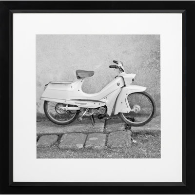 Vintage Motorbike II - Single Picture Frame Print