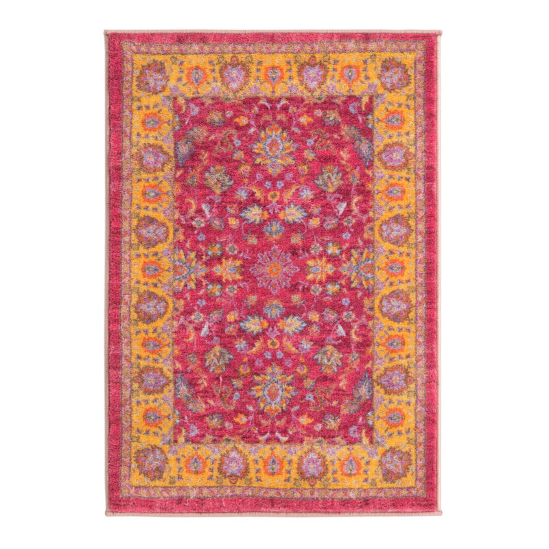 Oriental Indoor Rug, Rectangle 2'2" x 3'