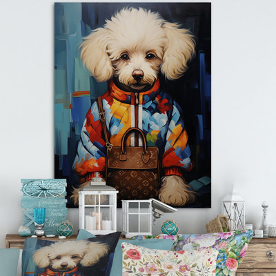 Glam Dog With Fashion Brand