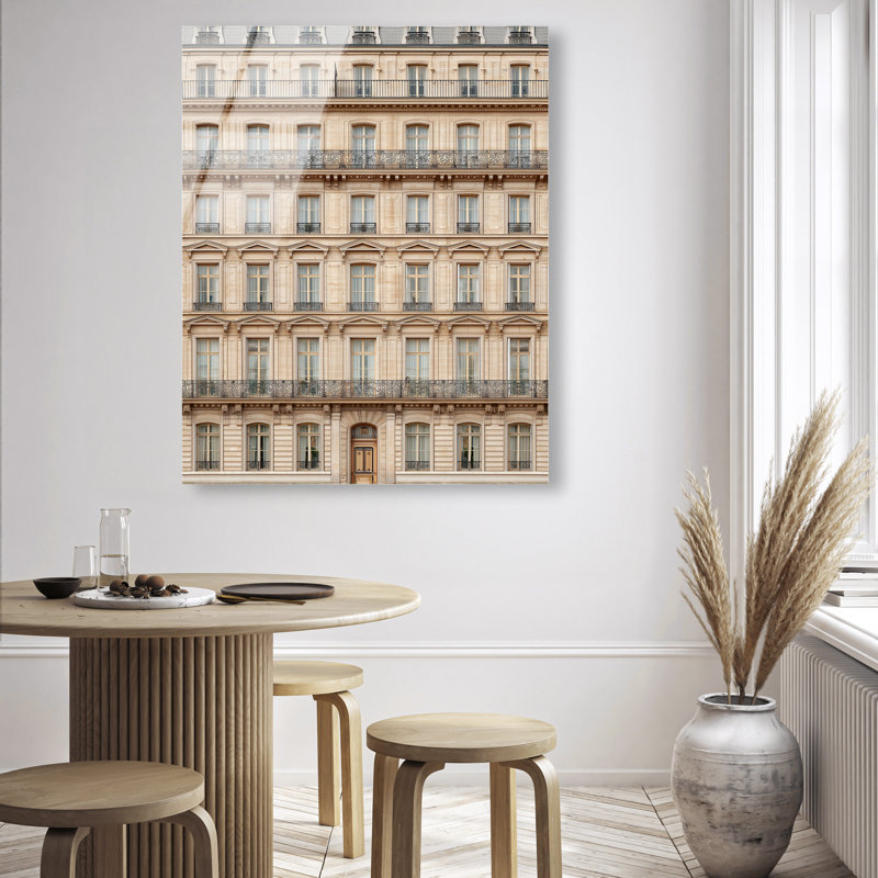 Sculpted Facade Print, 36"H x 45"W, High-Gloss Acrylic Print
