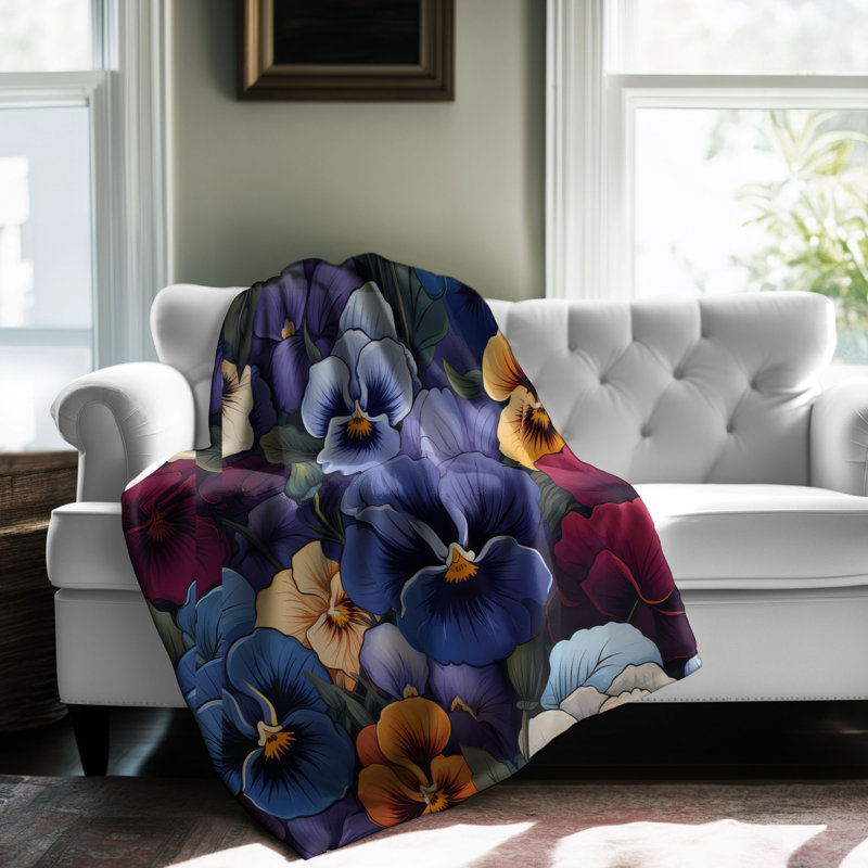 Throw Blanket, 50" W x 60" L