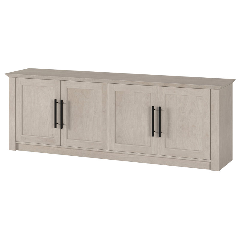 Nishant with Fireplace Included, White