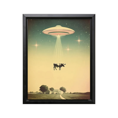 Enlèvement de vache UFO