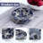 Guein 4in Natural Marble Tray,Calacatta Viola-121785786